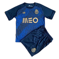 Porto Kids Soccer Jersey Away Kit(Jersey+Shorts) Replica 2021/22