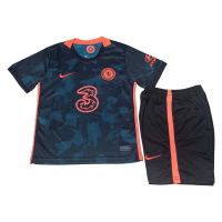 Chelsea Kids Soccer Jersey Third Away Kit (Jersey+Short) Replica 2021/22