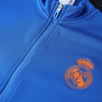 Real Madrid Training Jacket Blue&Orange 2021/22