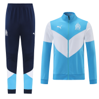 Marseilles Anthem Jacket Kit(Jacket+Pants) Blue 2021/22