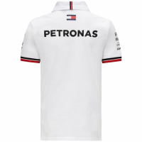 Mercedes AMG Petronas F1 Racing Team Polo - White 2021
