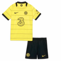 Chelsea Kids Soccer Jersey Away Kit(Jersey+Short) Replica 2021/22