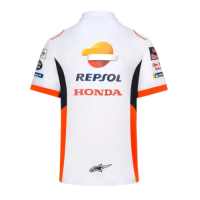 Repsol Honda White Polo Shirt Replica 2021