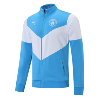 Manchester City Training Jacket Kit (Jacket+Pants) SkyBlue&White 2021/22