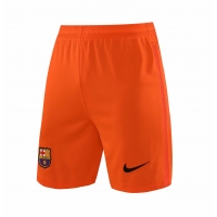 Barcelona Soccer Short Goalkeeper Orange Replica 2021/22