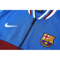 Barcelona Anthem Jacket Blue&Red Replica 2021/22