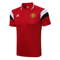 Manchester United Core Polo Shirt Red 2021/22