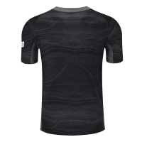 Manchester United Soccer Jersey Goalkeeper Kit(Jersey+Short) Black Replica 2021/22