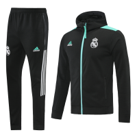 Real Madrid Training Kit (Jacket+Pants) Black&Blue 2021/22