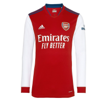 Arsenal  Soccer Jersey Long Sleeve Home Replica 2021/22