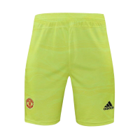 Manchester United Goalkeeper Soccer Short Green Replica 2021/22