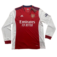 Arsenal  Soccer Jersey Long Sleeve Home Replica 2021/22