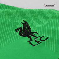 Liverpool Soccer Jersey Goalkeeper Long Sleeve Green Replica 2021/22