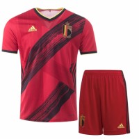Belgium Home Soccer Jersey Kit (Shirt+Short) 2020