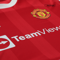 Manchester United Soccer Jersey Long Sleeve Away (Player Version) 2021/22