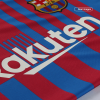 Barcelona Soccer Jersey Home Long Sleeve Replica 2021/22