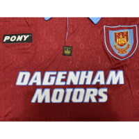 West Ham United 100th Anniversary Retro Jersey 1995/96