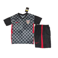 Croatia Kids Soccer Jersey Away Kit (Jersey+Short) 2020