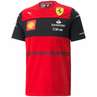 Scuderia Ferrari  F1 Racing Team T-Shirt Red 2022