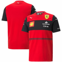 Scuderia Ferrari  F1 Racing Team T-Shirt Red 2022