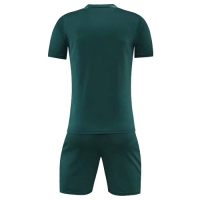 Customize Team Soccer Jersey Kit (Shirt+Short) Green - 720