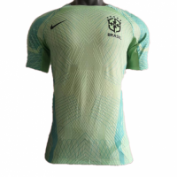 Brazil Pre-Match Training Soccer Jersey (Player Version) 2022 - Cyan