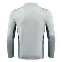Manchester City Zipper Green Sweatshirt Kit(Top+Pants) 2021/22