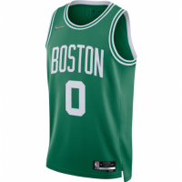 Men's Boston Celtics Jayson Tatum #0 Green 2021/22 Swingman Jersey - Icon Edition