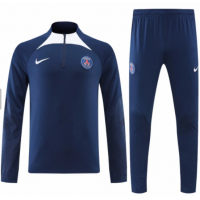 PSG Zipper Sweatshirt Kit(Top+Pants) Navy 2022/23