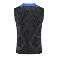 PSG Sleeveless Training Kit (Top+Shorts) Black 2022/23