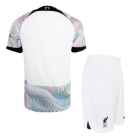 Liverpool Jersey Away Whole Kit(Jersey+Shorts+Socks) Replica 2022/23