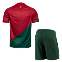 Portugal Soccer Jersey Home Kit(Jersey+Shorts) Replica World Cup 2022