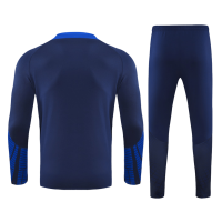 Kids PSG Zipper Sweat Training Kit(Top+Pants) Navy 2022/23