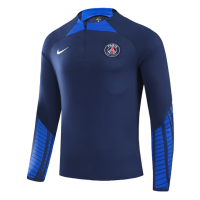 Kids PSG Zipper Sweat Training Kit(Top+Pants) Navy 2022/23