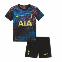 Tottenham Hotspur Kid's Soccer Jersey Away Kit(Jersey+Short) Replica 2021/22