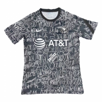 Club America 'Las Águilas x Los Angeles' Pre Match Training Black Jersey Replica 2021/22