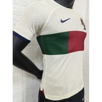Portugal Soccer Jersey Away (Player Version) World Cup 2022