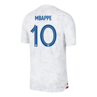 France National Soccer 2018 World Cup Champions Navy #10 Kylian Mbappé  Authentic Jersey