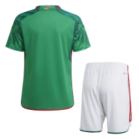 Mexico Jersey Home Kit Jersey+Shorts World Cup 2022