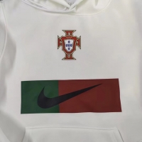 Portugal Sweater Hoodie White Replica 2022/23