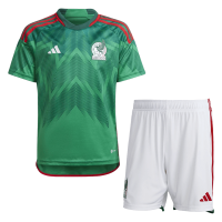 Mexico Jersey Home Kit Jersey+Shorts World Cup 2022