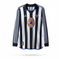 Newcastle Retro Long Sleeve Jersey Home 1999/00