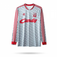 Liverpool Retro Long Sleeve Jersey Away 1989