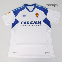 Real Zaragoza Soccer Jersey Home Replica 2022/23