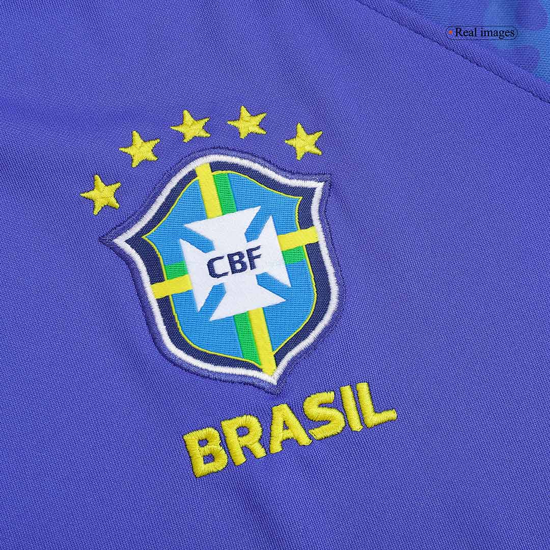 Brazil Women's NEYMAR JR #10 Away Jersey Replica World Cup 2022