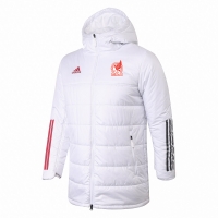 Mexico Training Cotton Winter Long Jacket White 2022