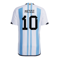 Argentina Messi #10 Home Jersey Player Version World Cup 2022