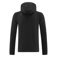 Barcelona Hoodie Sweatshirt Kit(Top+Pants) Black Replica 2022/23