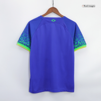 Brazil Soccer Jersey Away Replica World Cup 2022