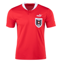 Austria Soccer Jersey Home Player Version 2022